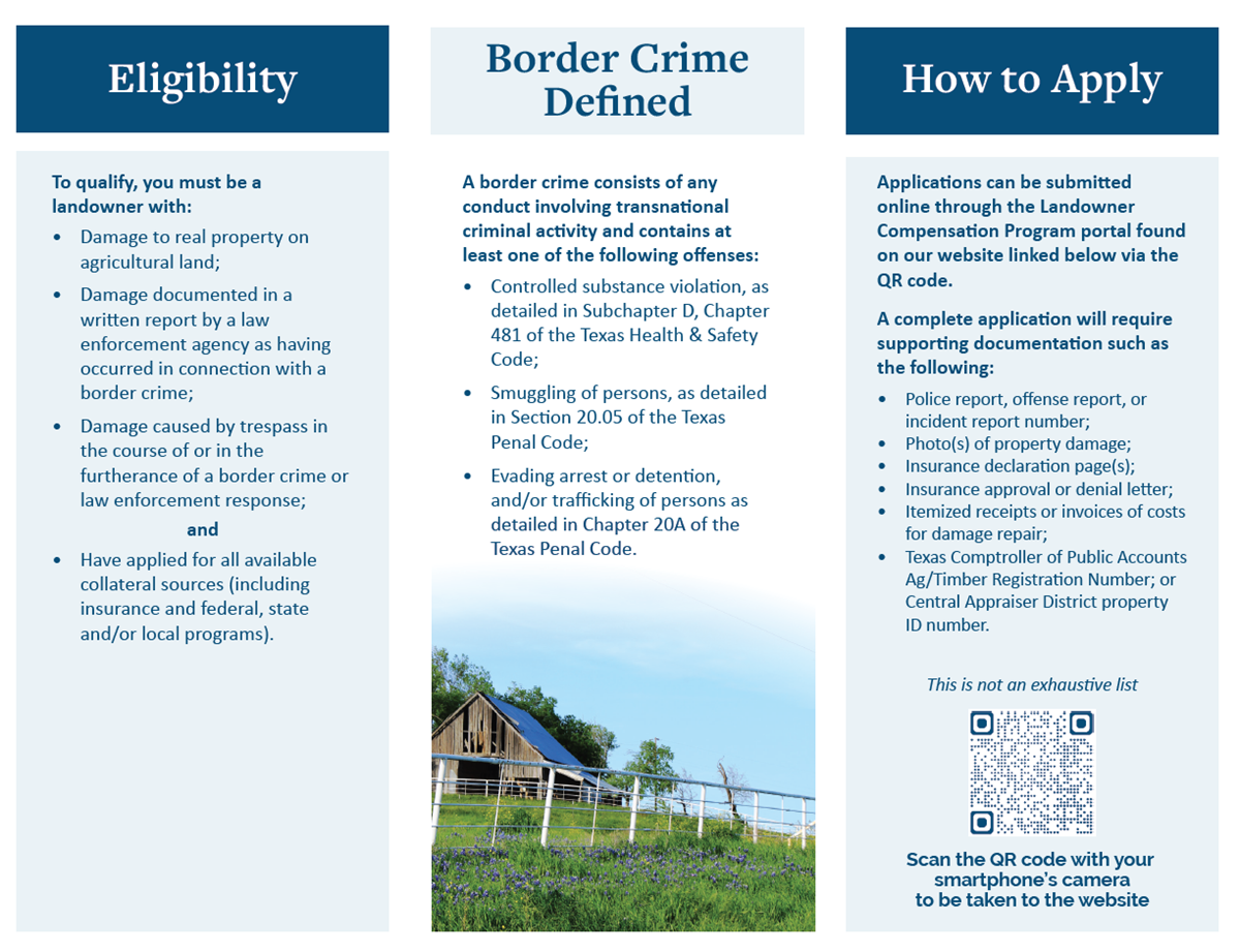 Landowner Compensation Program